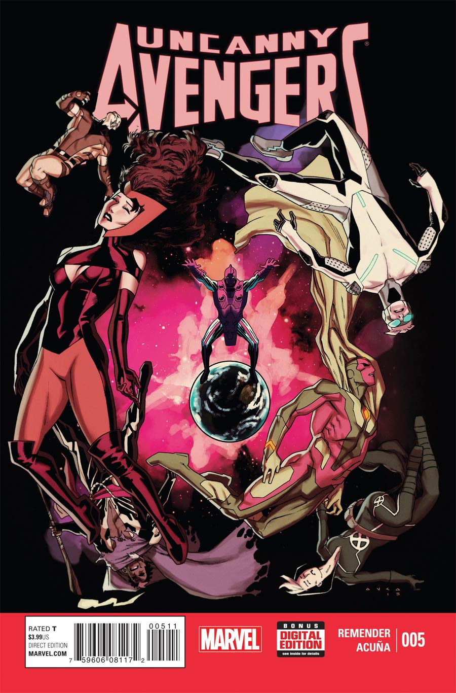 Uncanny Avengers Vol 2 #5 Cover A Regular Kris Anka Cover