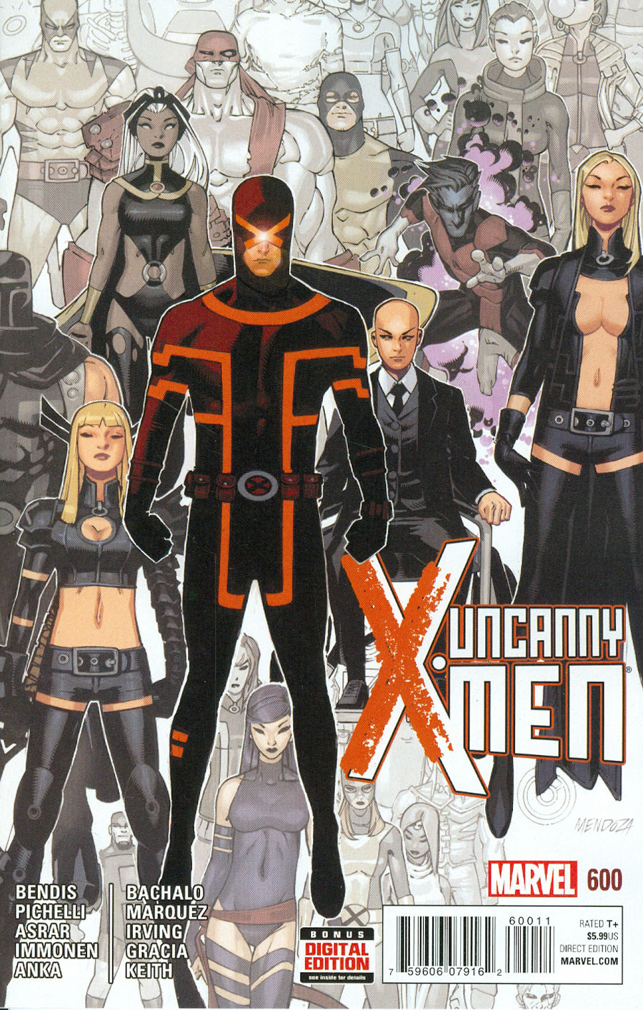Uncanny X-Men Vol 3 #600 Cover A Regular Chris Bachalo Cover