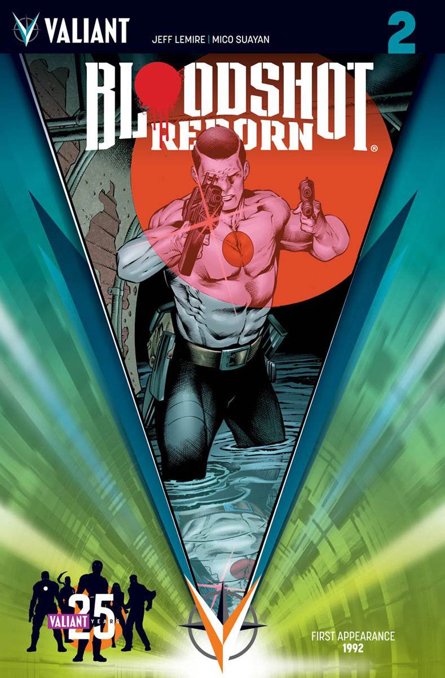 Bloodshot Reborn #2 Cover D Variant Rafa Sandoval Valiant 25th Anniversary Cover