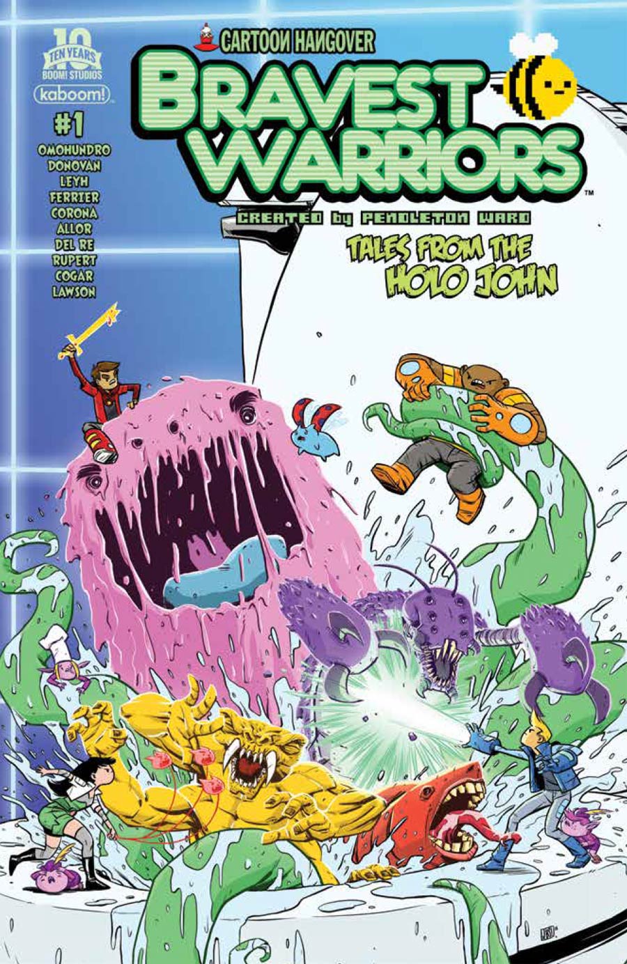 Bravest Warriors Tales From The Holo John #1 Cover A Regular Jonathan Brandon Sawyer Cover