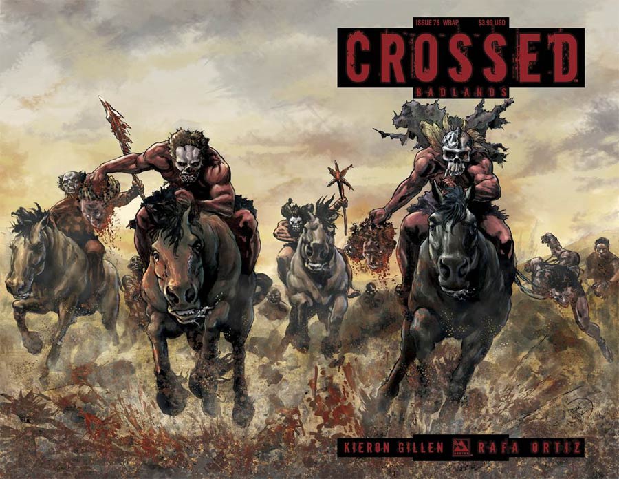 Crossed Badlands #76 Cover D Wraparound Cover
