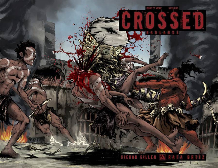 Crossed Badlands #77 Cover D Wraparound Cover