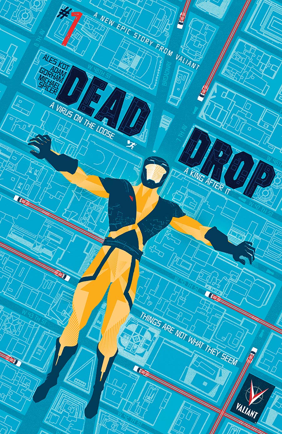 Dead Drop #1 Cover A 1st Ptg Regular Raul Allen Cover