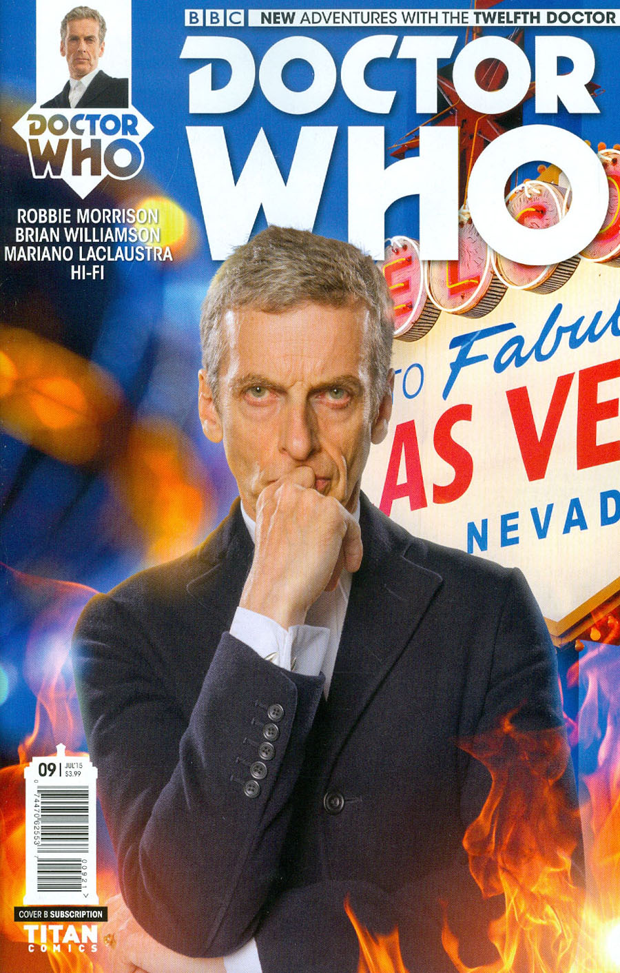 Doctor Who 12th Doctor #9 Cover B Variant Photo Subscription Cover