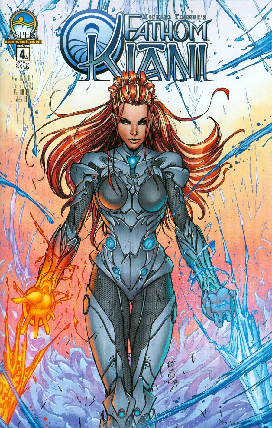 Fathom Kiani Vol 4 #4 Cover A Regular Giuseppe Cafaro Cover