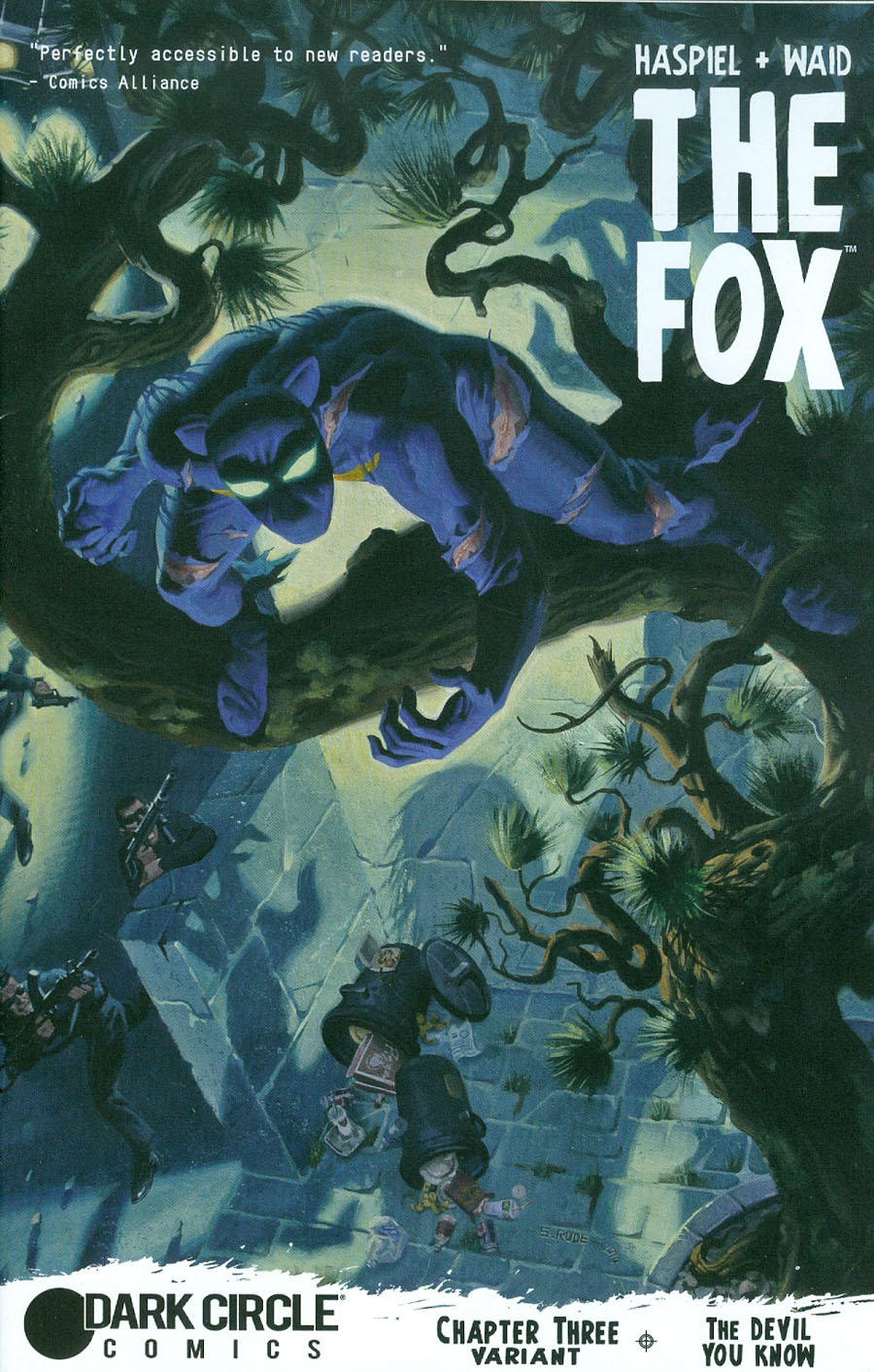 Fox Vol 2 #3 Cover B Variant Steve Rude Fox Hunted Cover