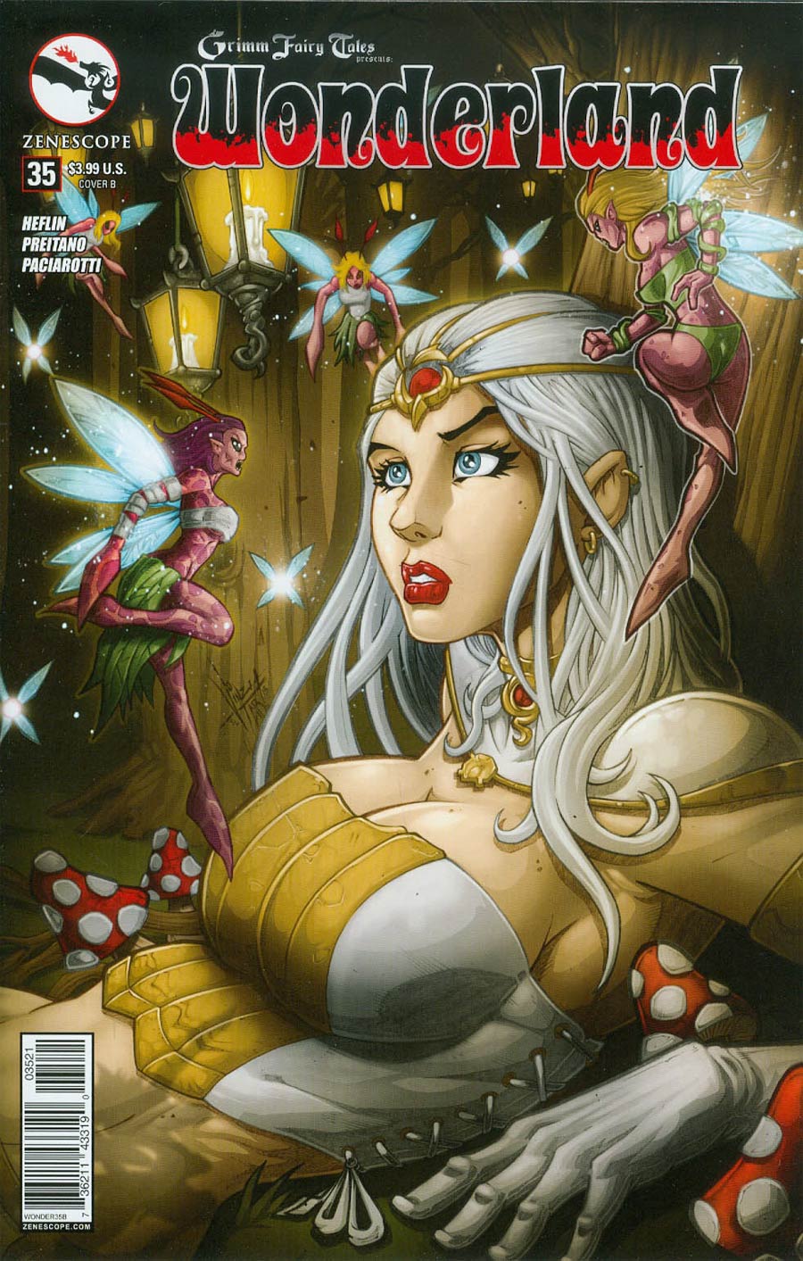 Grimm Fairy Tales Presents Wonderland Vol 2 #35 Cover B Vinz El Tabanas