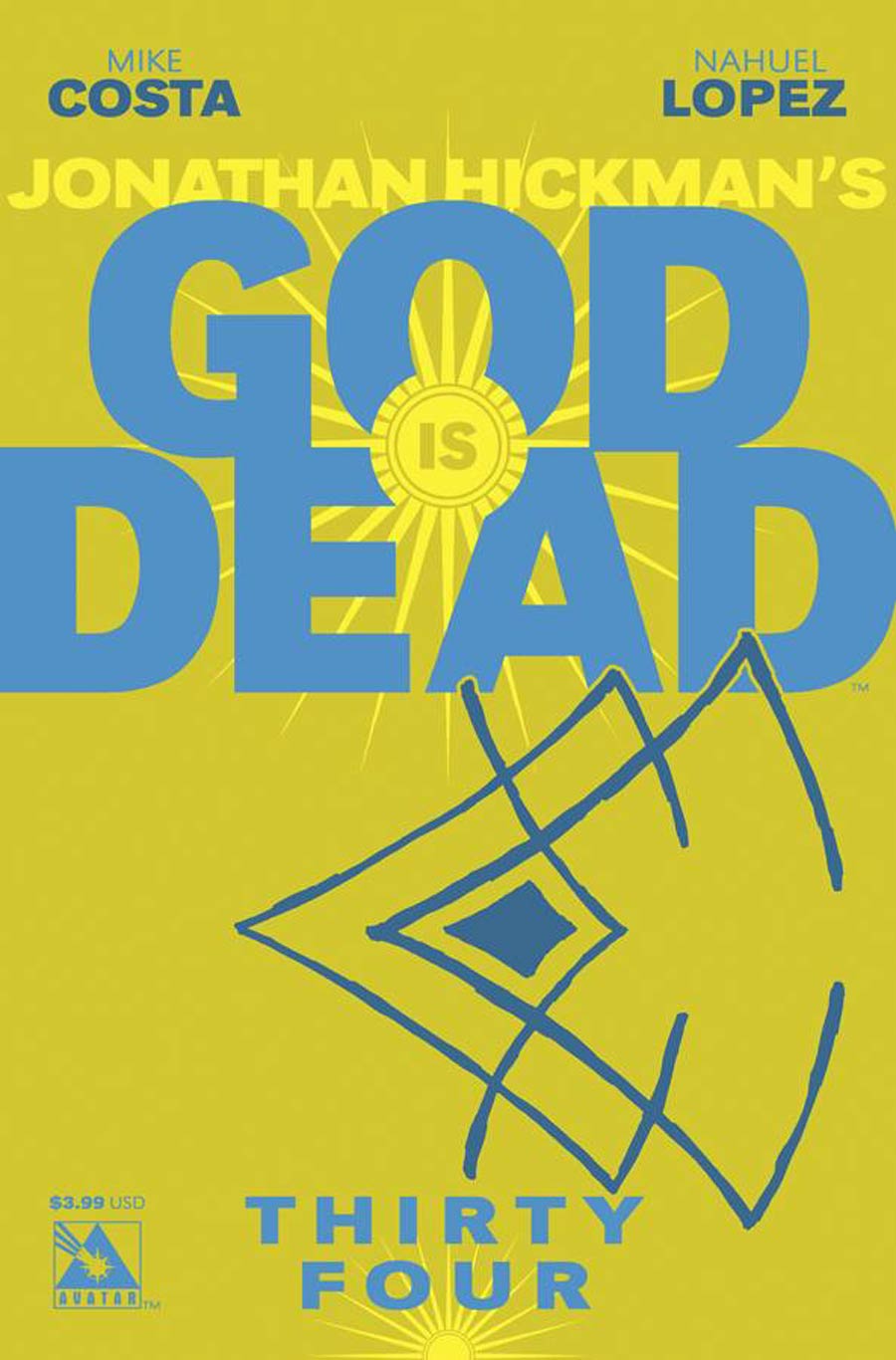 God Is Dead #34 Cover A Regular Cover