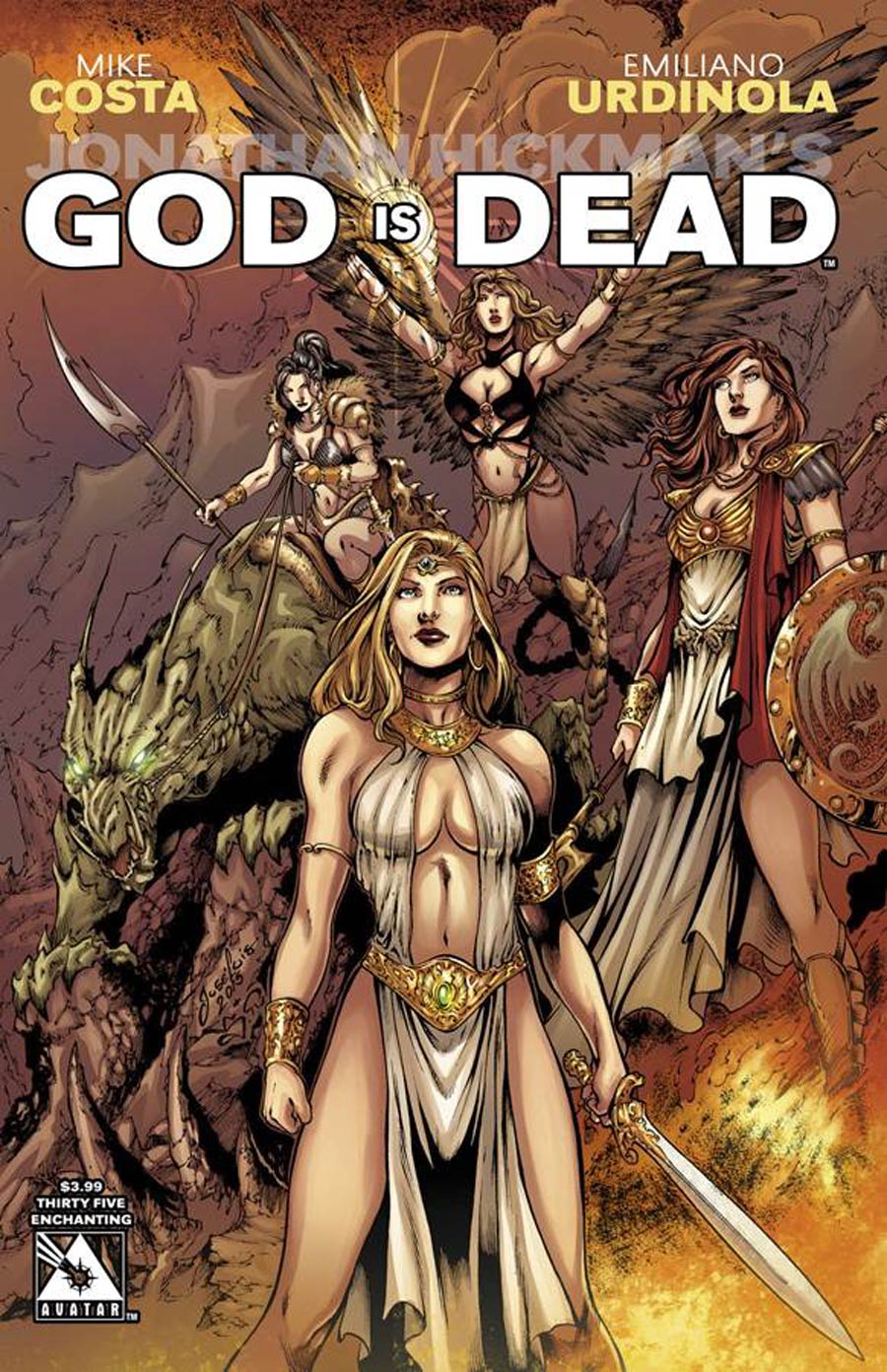 God Is Dead #35 Cover E Enchanting Cover