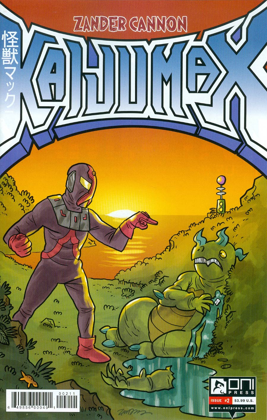 Kaijumax #2 Cover A Regular Zander Cannon Cover