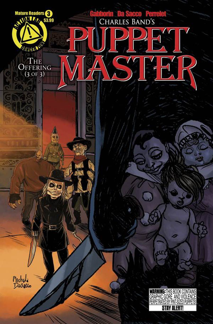 Puppet Master #3 Cover A Regular Michela Da Sacco Cover