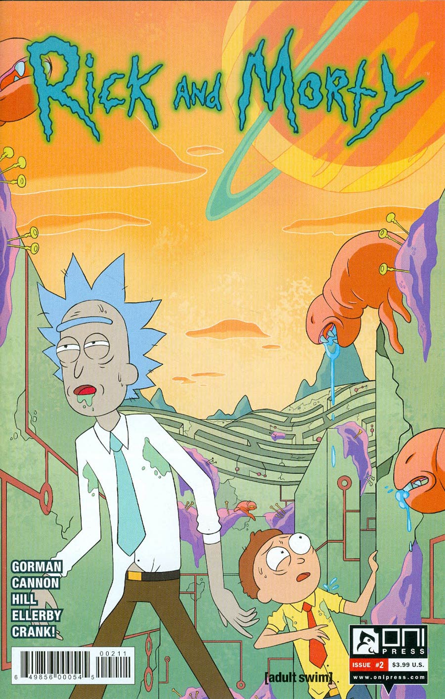 Rick And Morty #2 Cover A 1st Ptg Regular CJ Cannon Cover