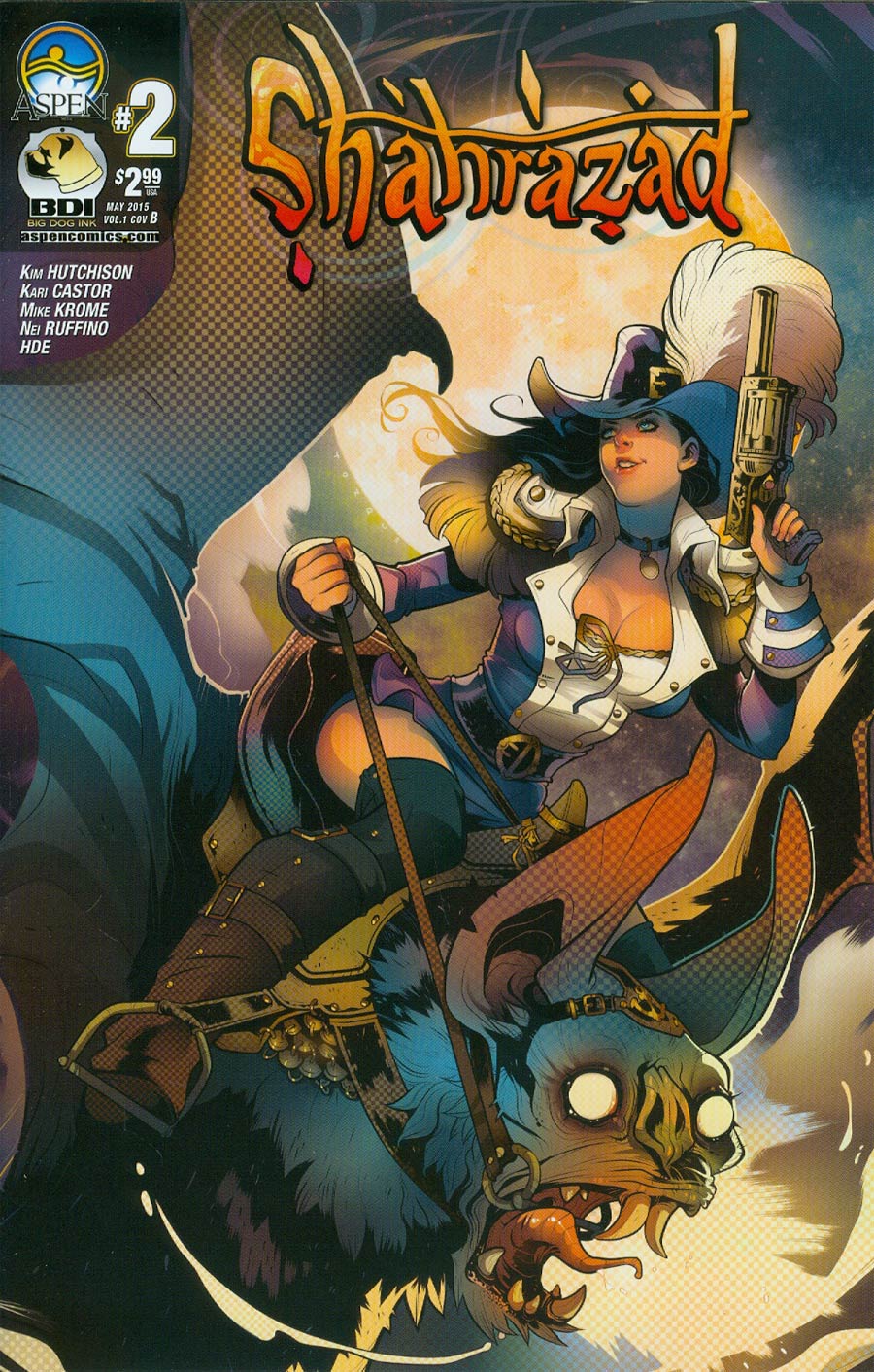 Shahrazad Vol 2 #2 Cover B Variant Elizabeth Torque Cover