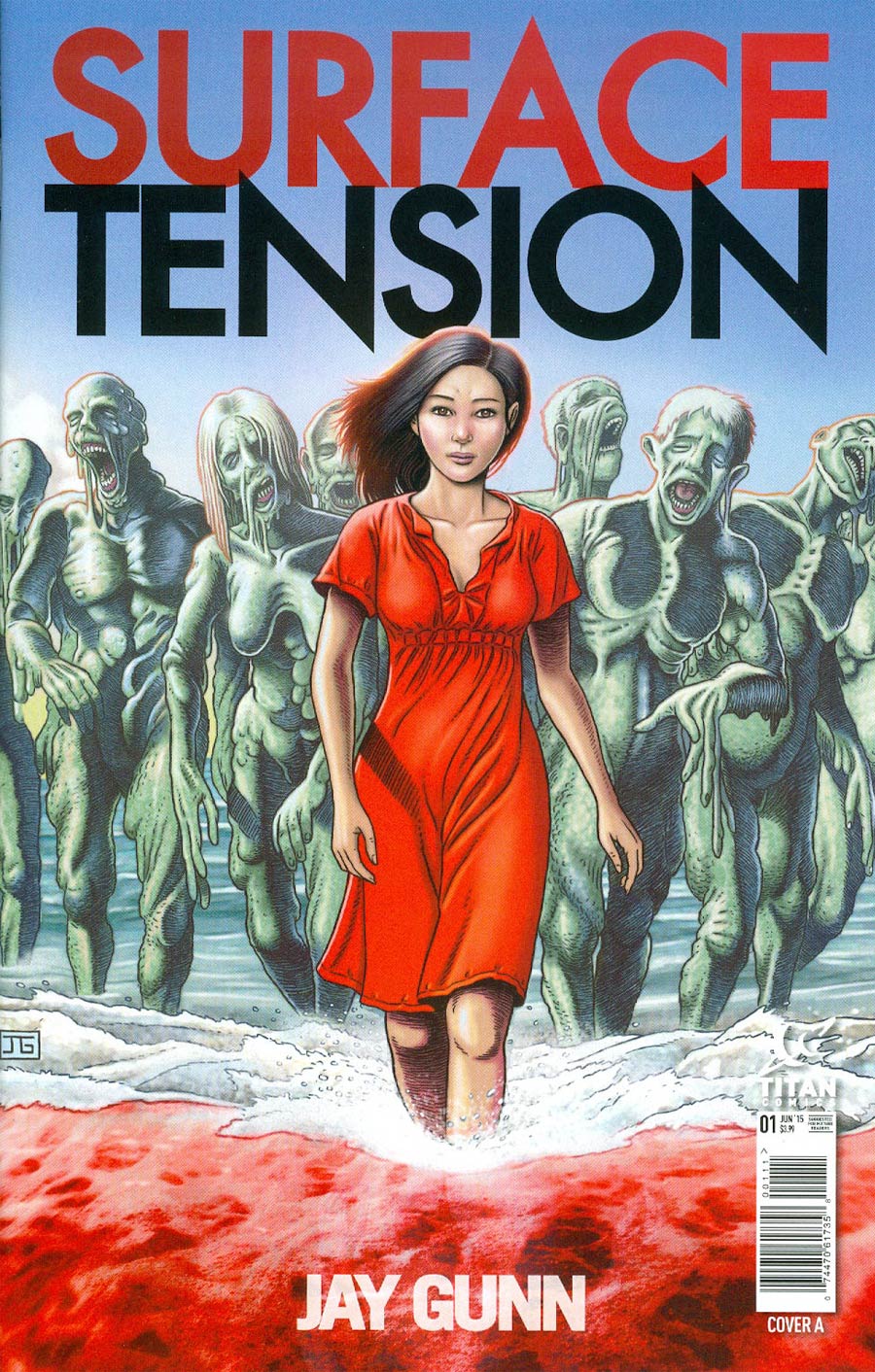 Surface Tension #1 Cover A Regular Jay Gunn Cover