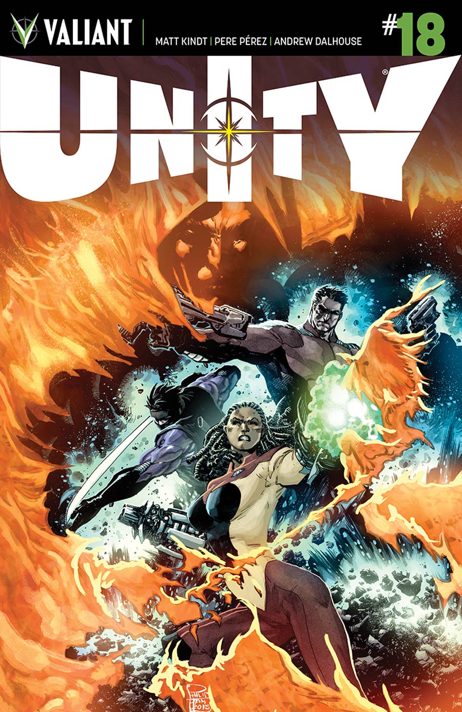 Unity Vol 2 #18 Cover B Variant Philip Tan Cover