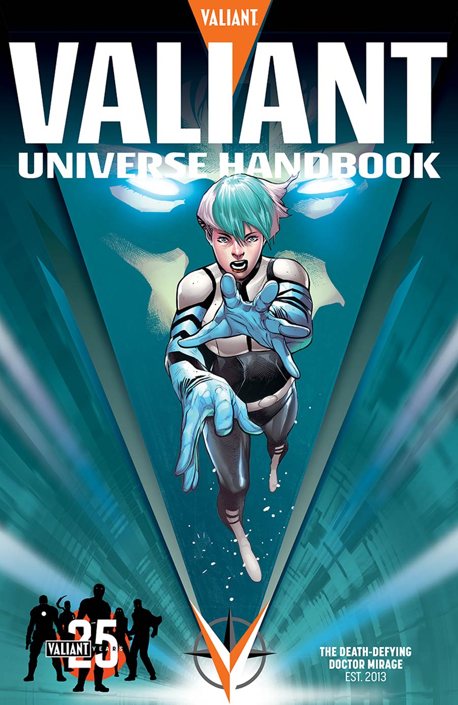Valiant Universe Handbook 2015 Edition #1 Cover B Variant Rafa Sandoval Valiant 25th Anniversary Cover