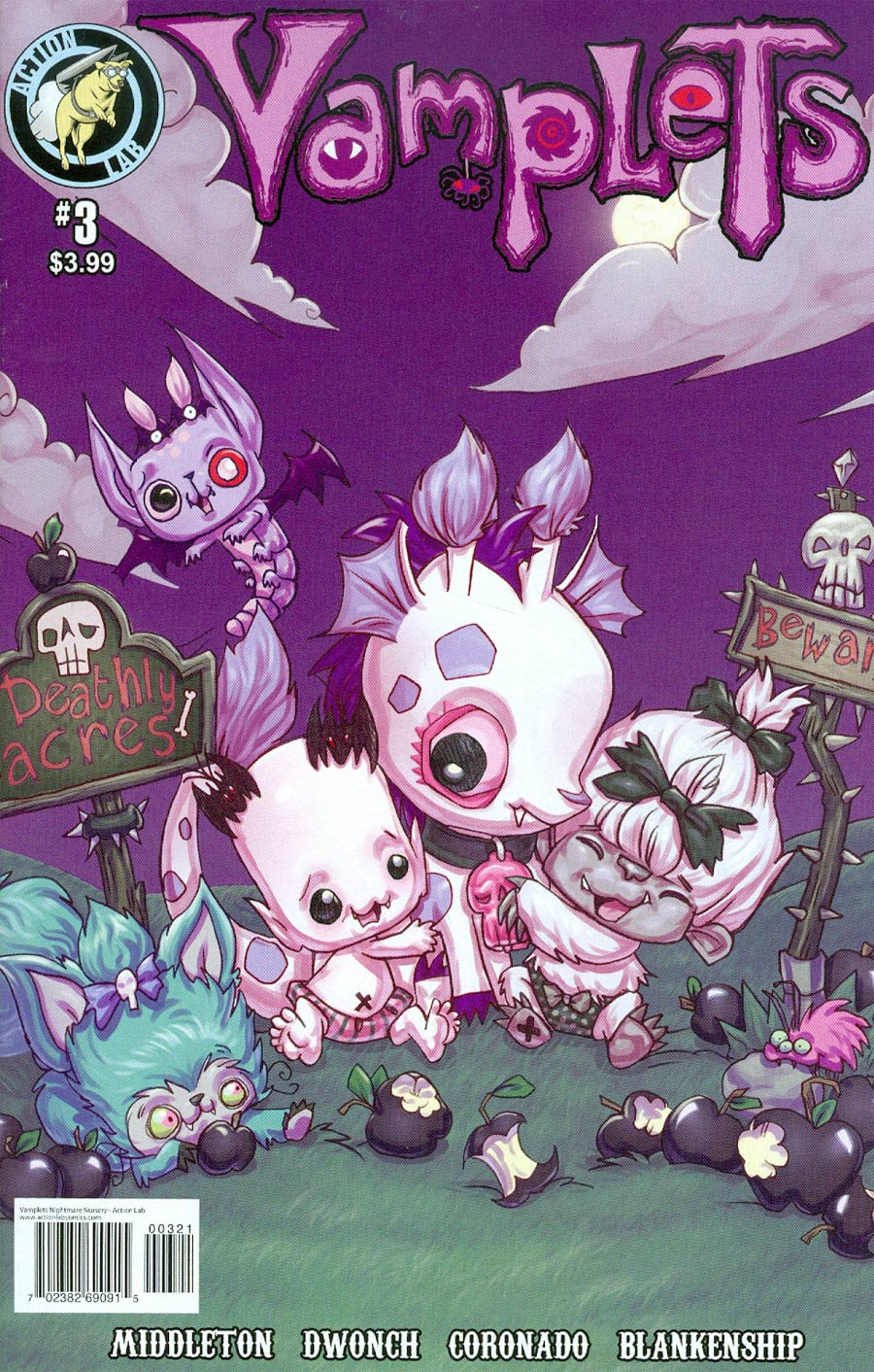 Vamplets Nightmare Nursery #3 Cover B Variant Gayle Middleton Cover