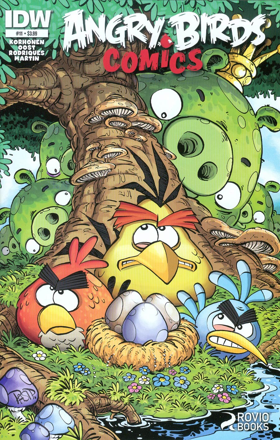 Angry Birds Comics #11 Cover A Regular Pasi Pitkanen Cover