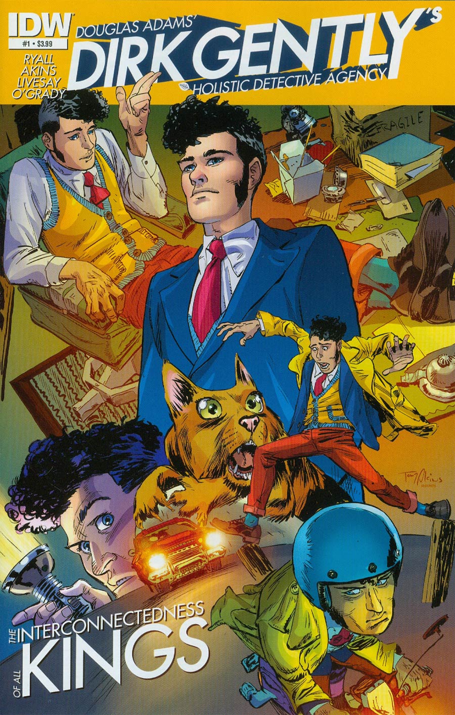 Dirk Gentlys Holistic Detective Agency #1 Cover A Regular Tony Akins Cover