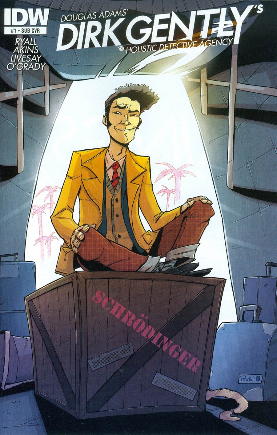 Dirk Gentlys Holistic Detective Agency #1 Cover B Variant Rob Guillory Subscription Cover