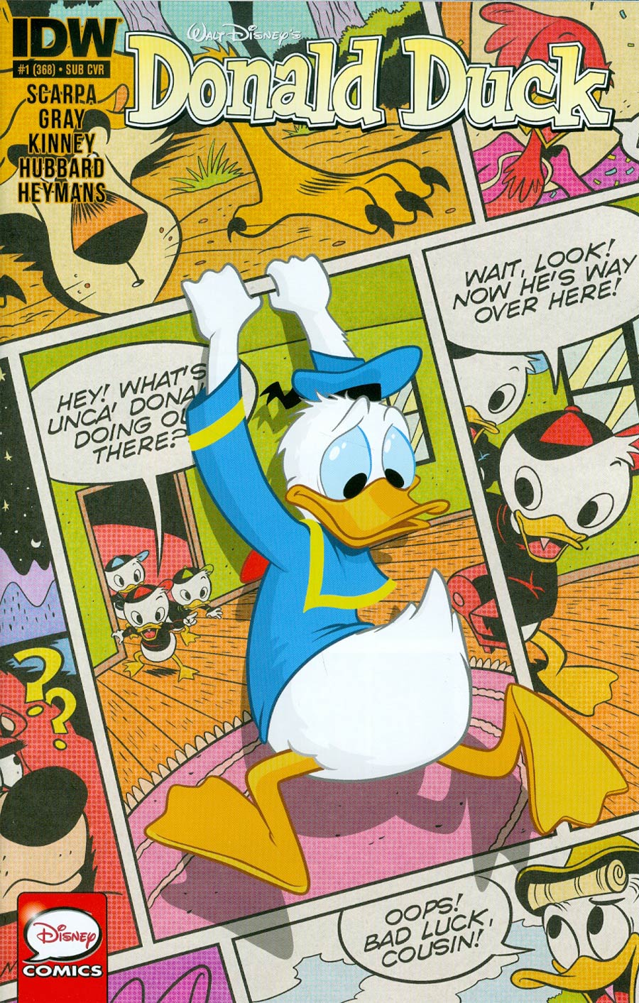 Donald Duck Vol 2 #1 Cover B Variant Derek Charm Subscription Cover