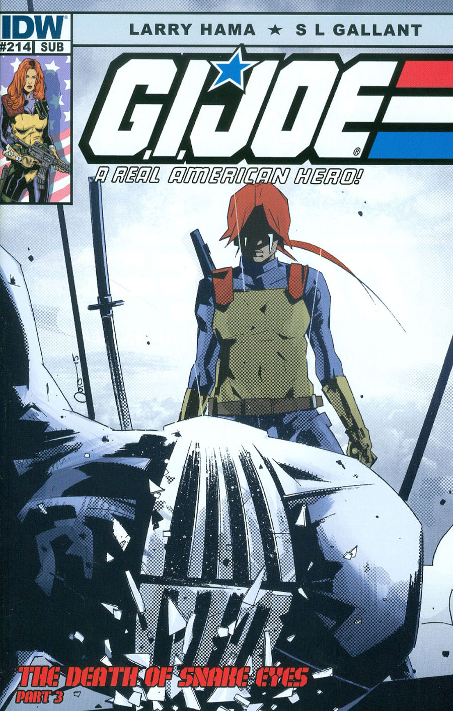 GI Joe A Real American Hero #214 Cover B Variant Antonio Fuso Subscription Cover