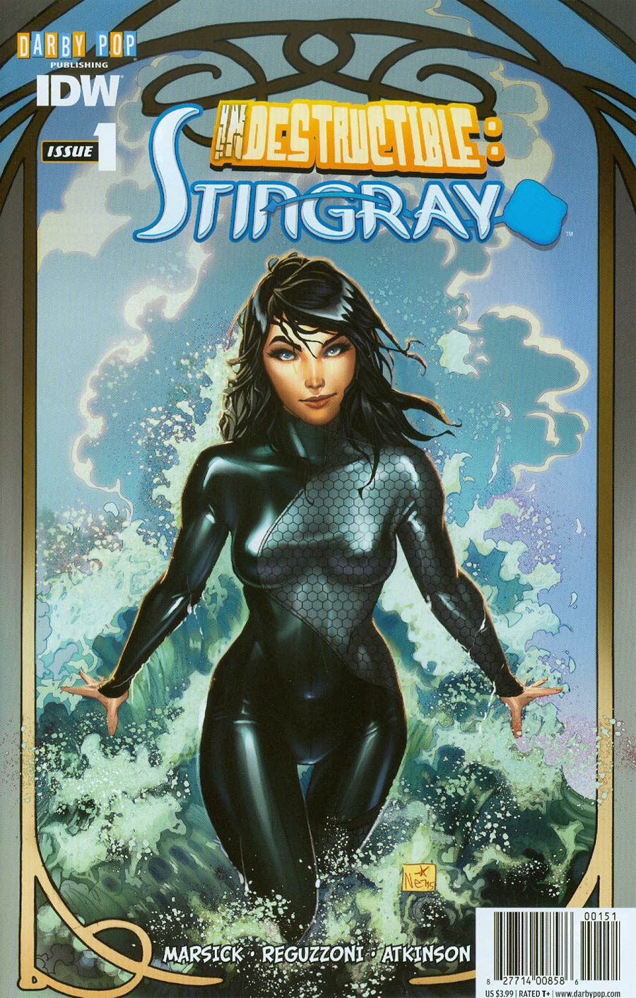 Indestructible Stingray #1 Cover B Variant Nei Ruffino Subscription Cover