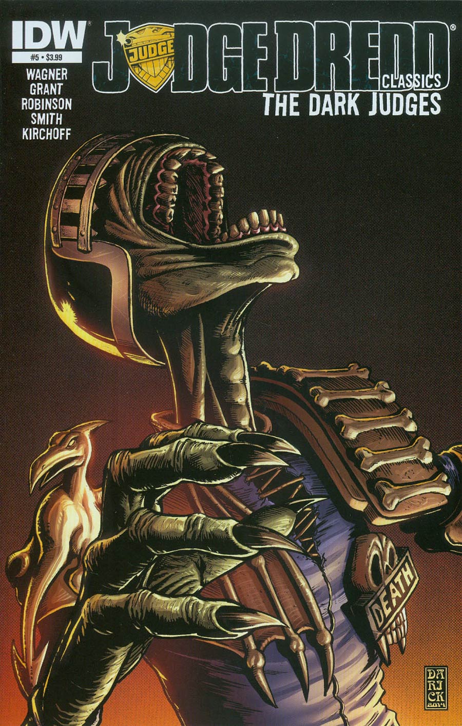 Judge Dredd Classics Dark Judges #5 Cover A Regular Darick Robertson Cover