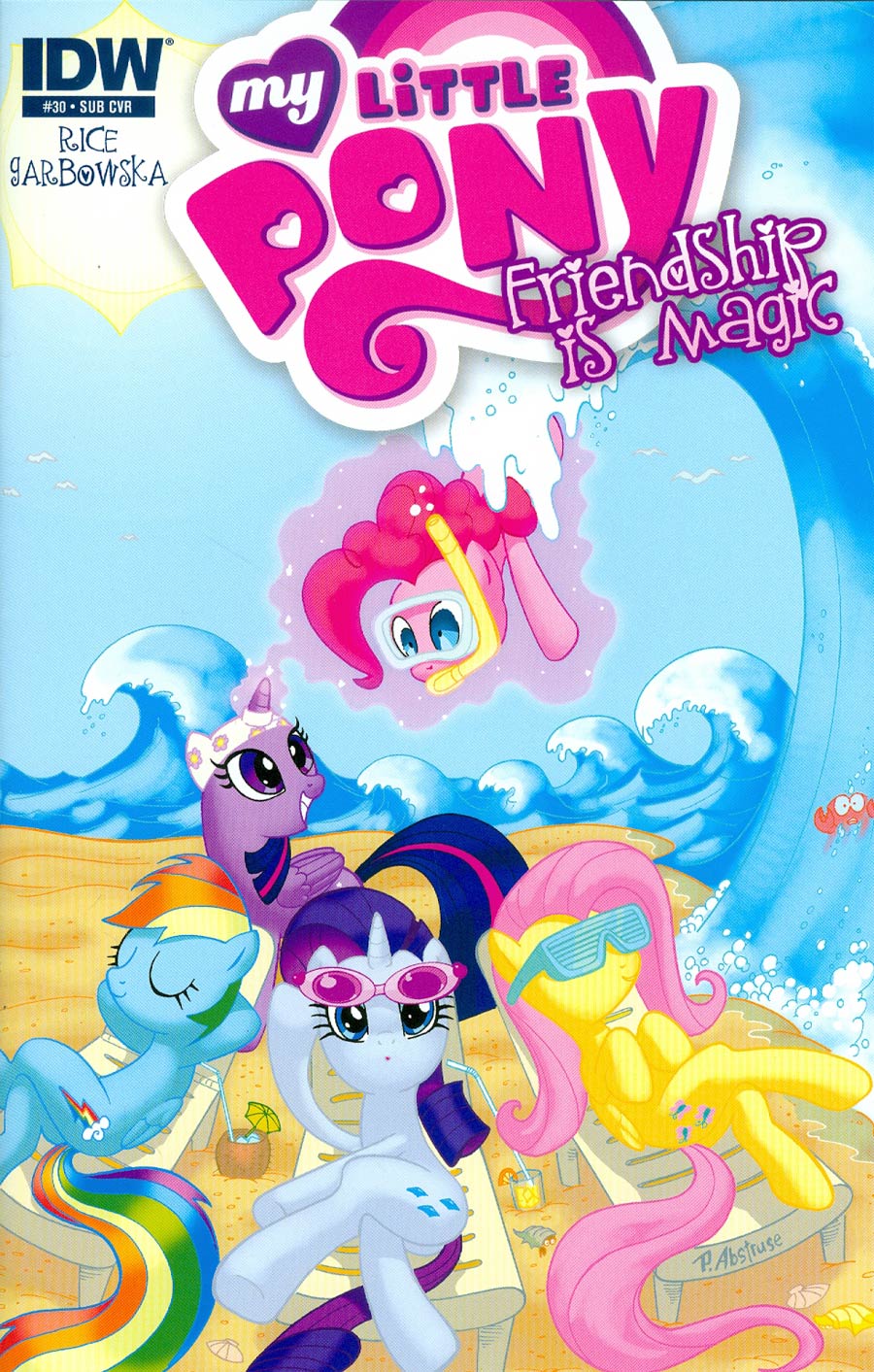 My Little Pony Friendship Is Magic #30 Cover B Variant Paul Abtruse Subscription Cover