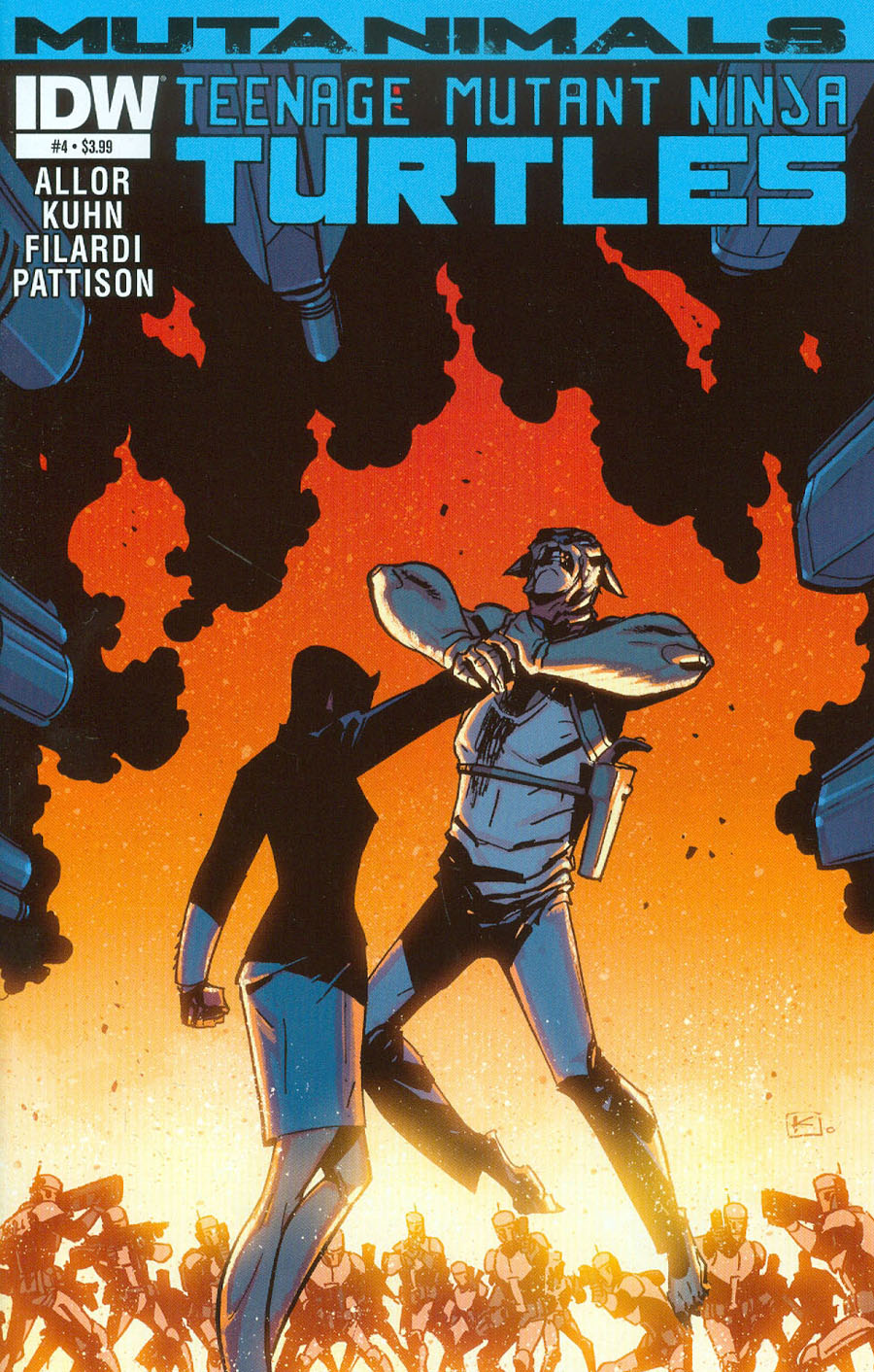 Teenage Mutant Ninja Turtles Mutanimals #4 Cover A Regular Andy Kuhn Cover
