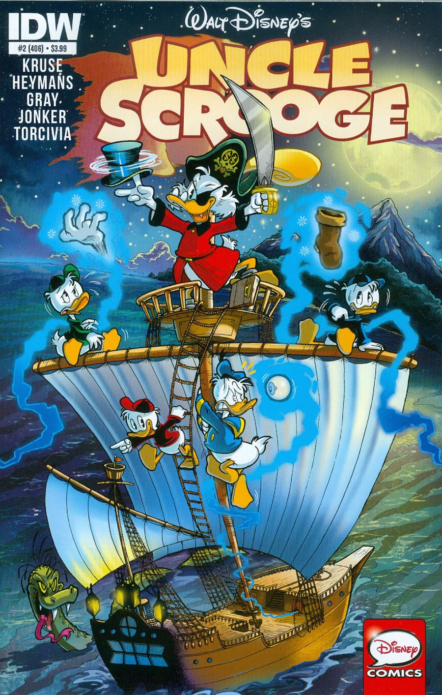 Uncle Scrooge Vol 2 #2 Cover A Regular Jonathan Gray Cover
