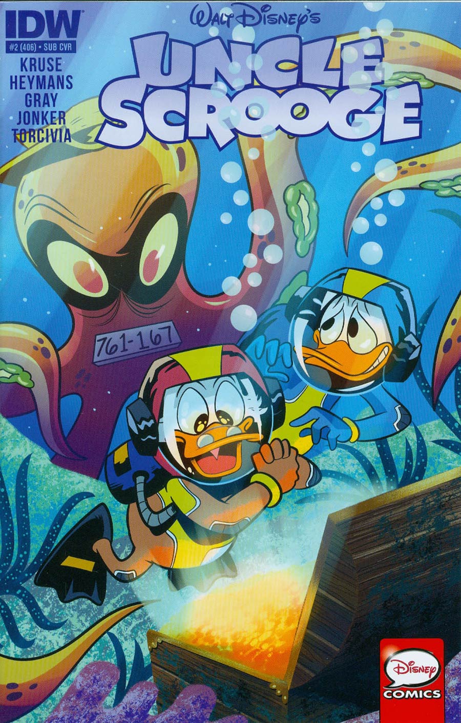 Uncle Scrooge Vol 2 #2 Cover B Variant Derek Charm Subscription Cover