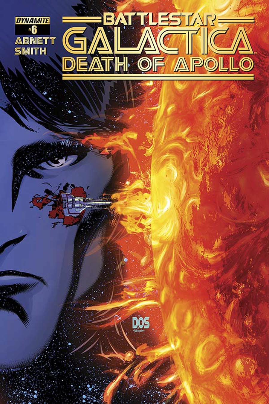 Battlestar Galactica Death Of Apollo #6 Cover B Variant Dietrich Smith Cover