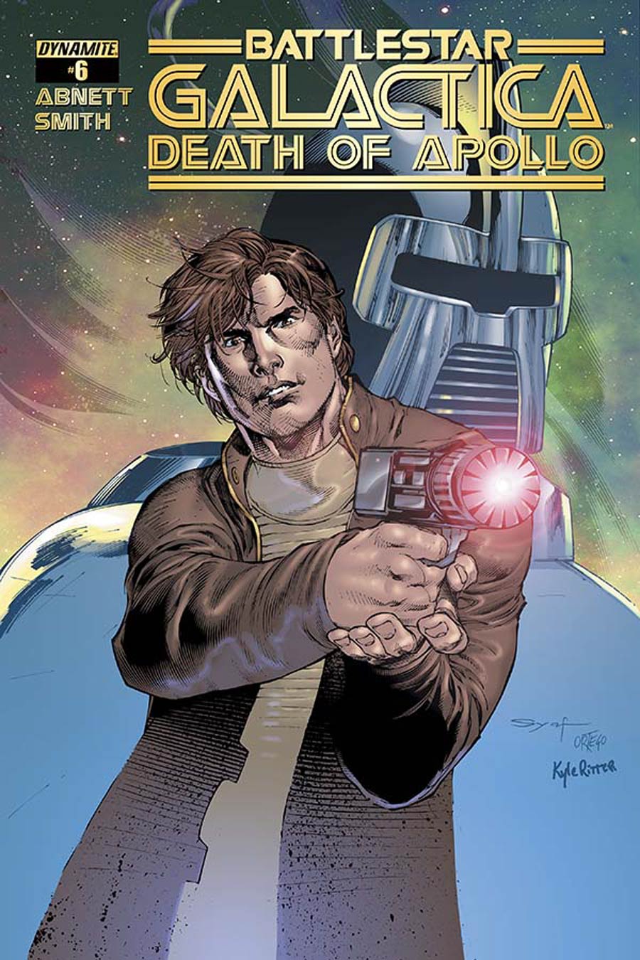 Battlestar Galactica Death Of Apollo #6 Cover D Variant Ardian Syaf Subscription Cover