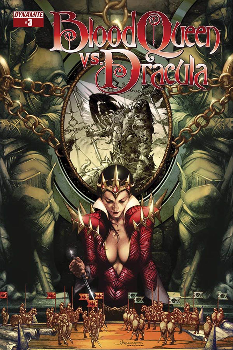 Blood Queen vs Dracula #3 Cover A Regular Jay Anacleto Cover