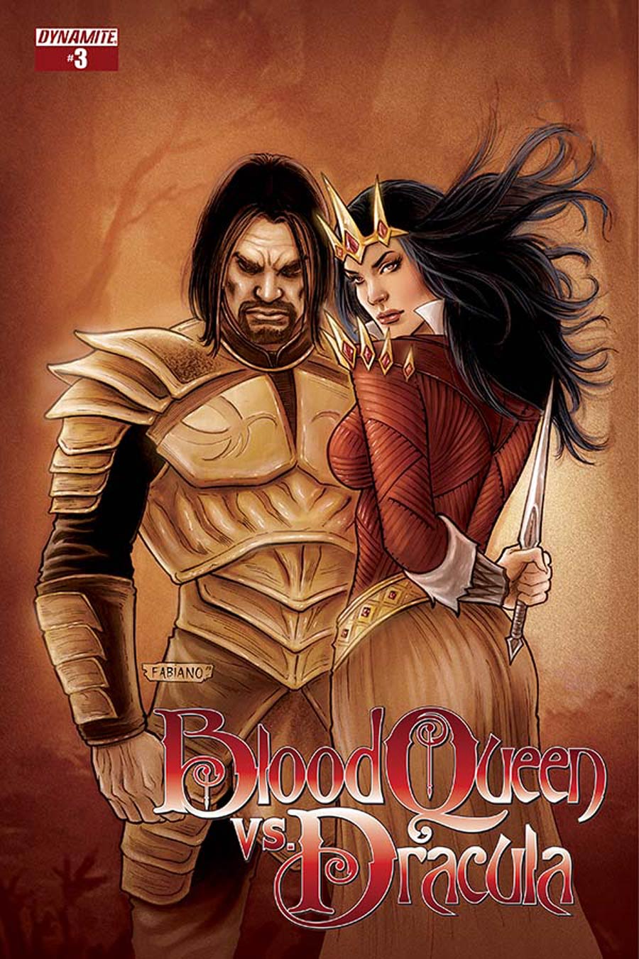 Blood Queen vs Dracula #3 Cover B Variant Fabiano Neves Subscription Cover