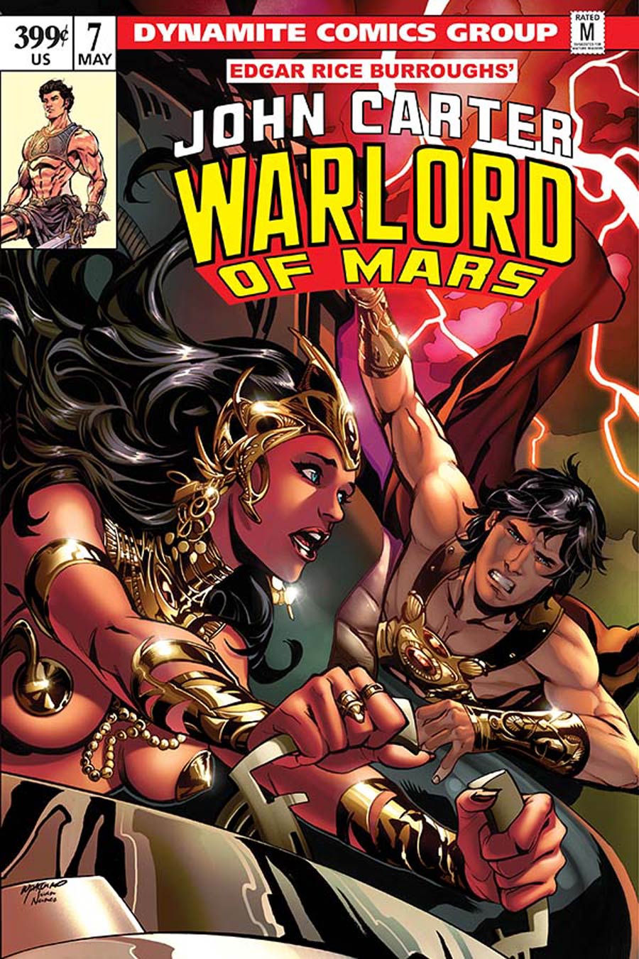 John Carter Warlord Of Mars Vol 2 #7 Cover C Variant Emanuela Lupacchino Cover