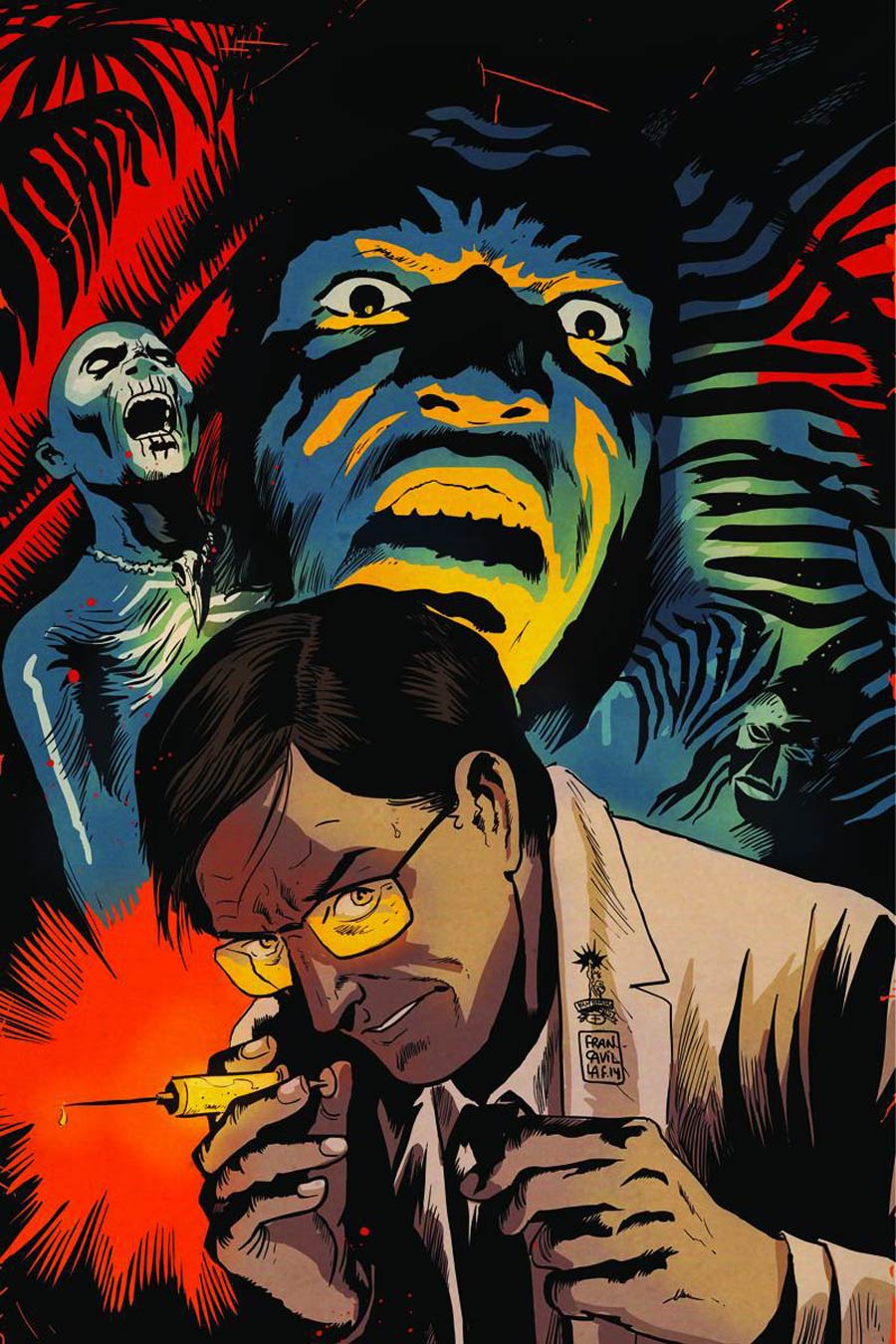 Re-Animator #2 Cover D Rare Francesco Francavilla Virgin Art Cover