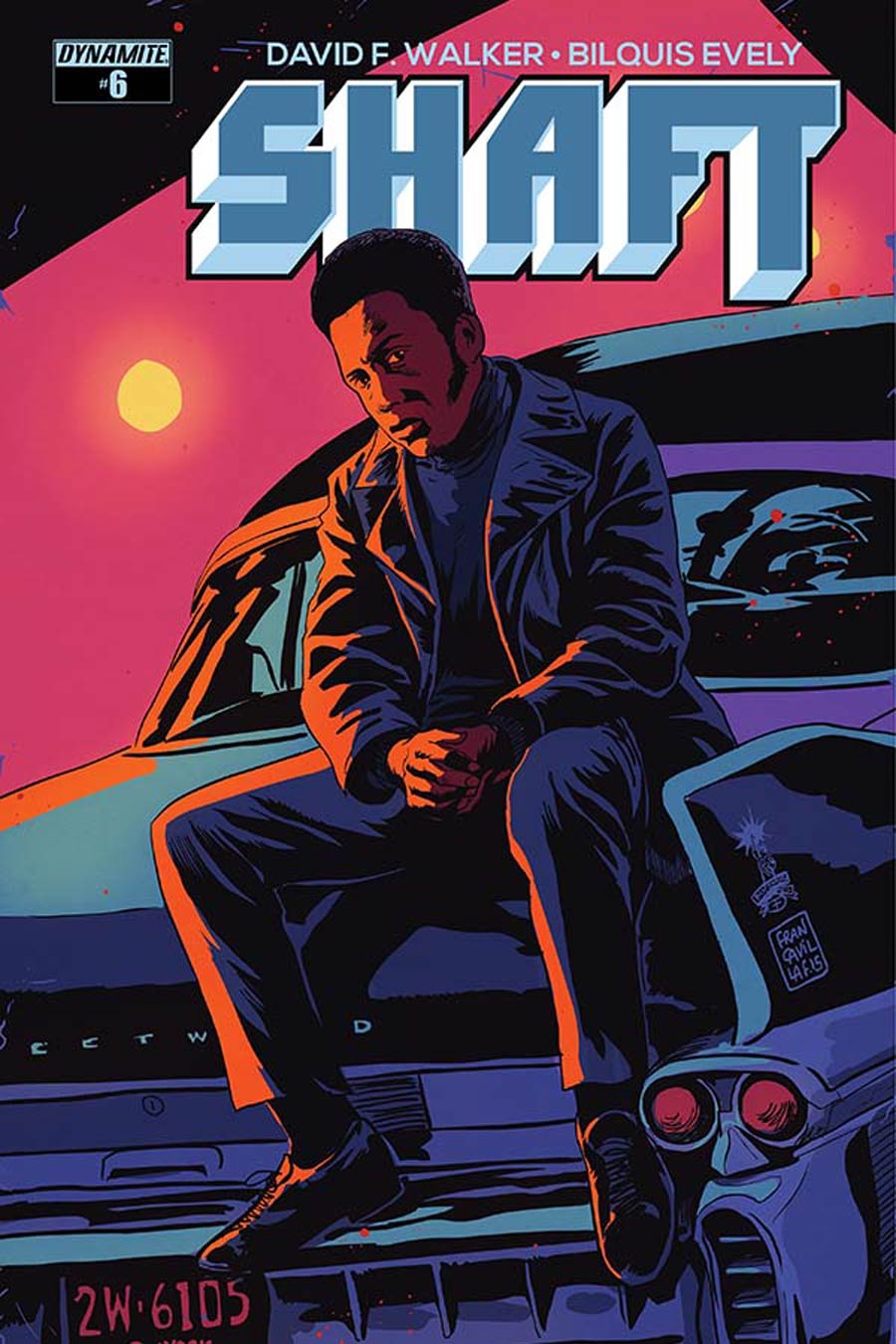 Shaft #6 Cover B Variant Francesco Francavilla Cover