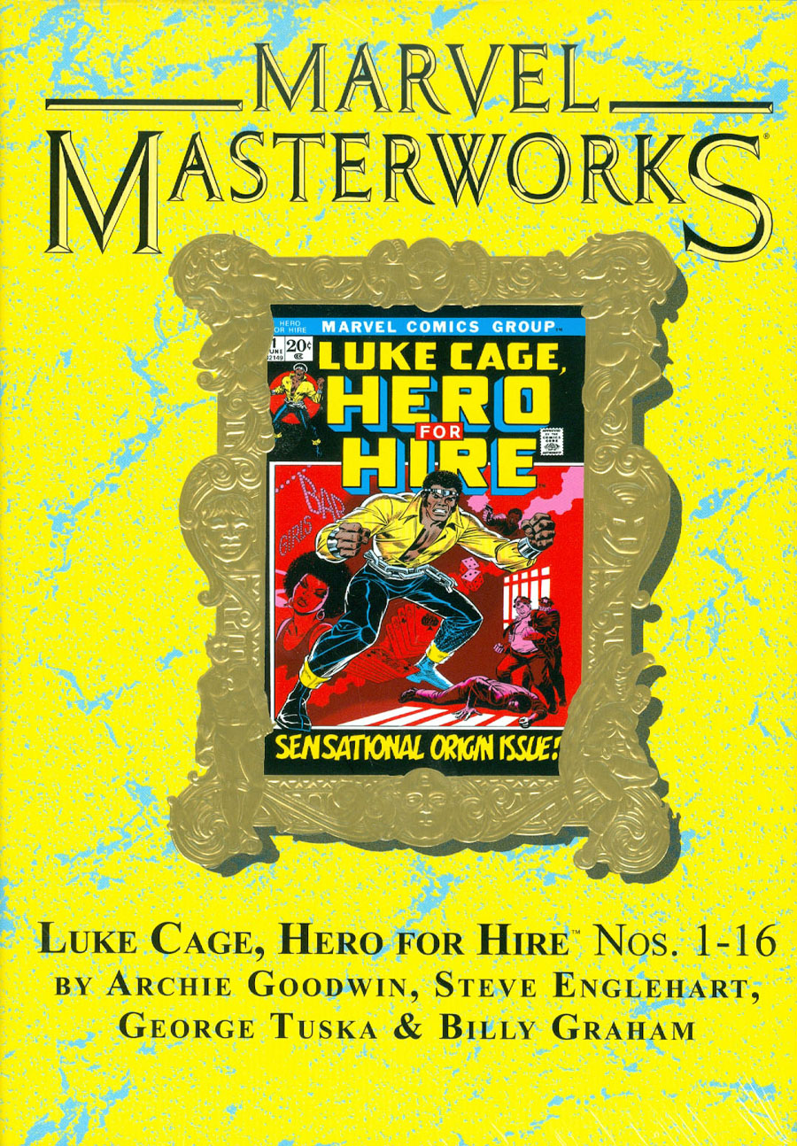 Marvel Masterworks Luke Cage Hero For Hire Vol 1 HC Variant Dust Jacket