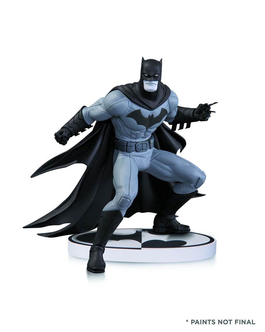 Batman Black & White Series Original Mini Statue By Greg Capullo 2nd Edition