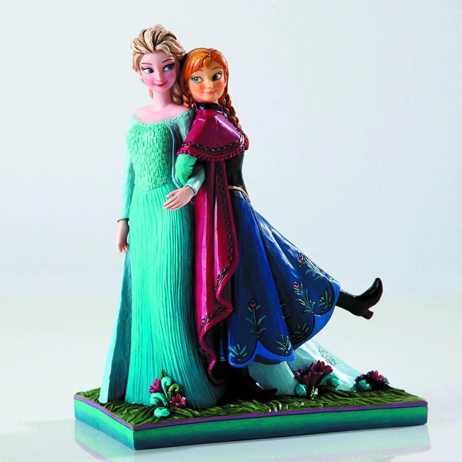 Disney Traditions Frozen Elsa & Anna Musical Figurine