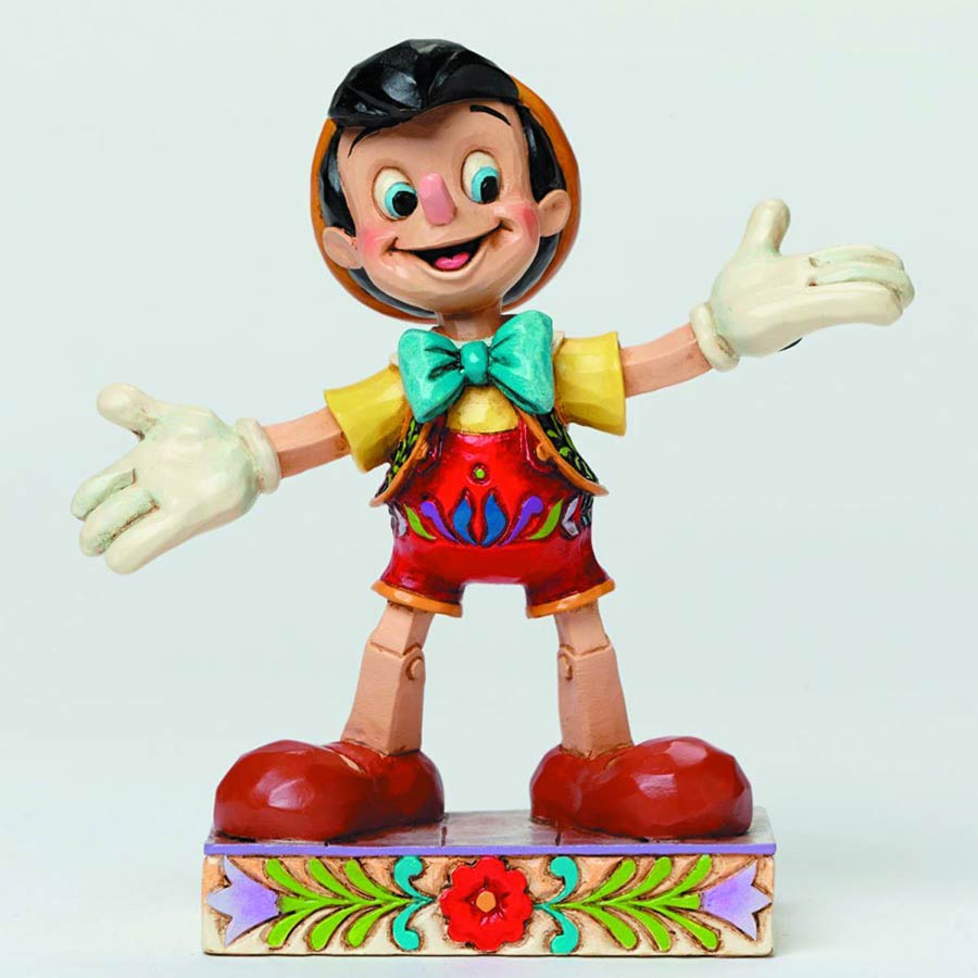 Disney Traditions Got No Strings Pinocchio Figurine
