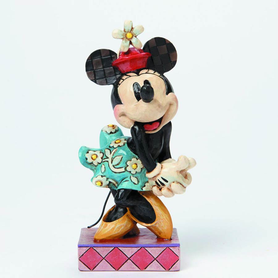 Disney Traditions Perfect Sweetheart Minnie Mouse Figurine