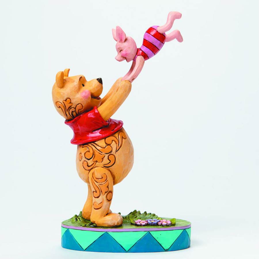 Disney Traditions Winnie The Pooh Figurine - Winnie The Pooh & Piglet Best Friends Forever