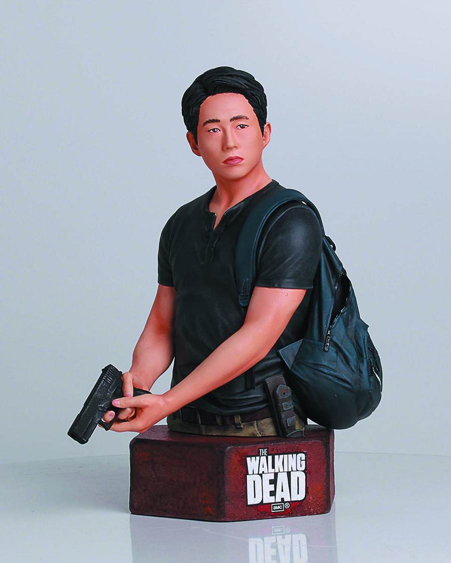 Walking Dead TV Glenn Rhee Mini Bust