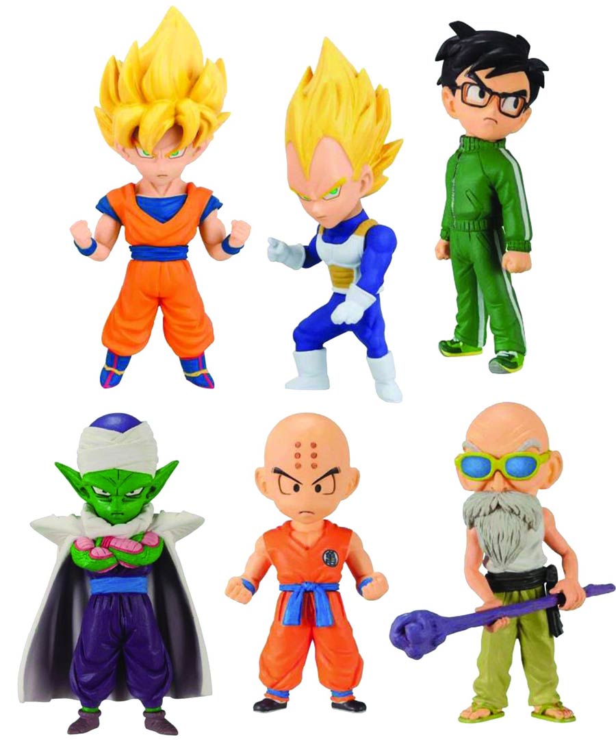 Dragon Ball Z Movie Rebirth Of F World Collectible Figure Vol 1 Figure Assortment Case