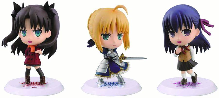 Fate/stay night Chibi-Kyun-Chara Unlimited Blade Works Mini Figure - Saber