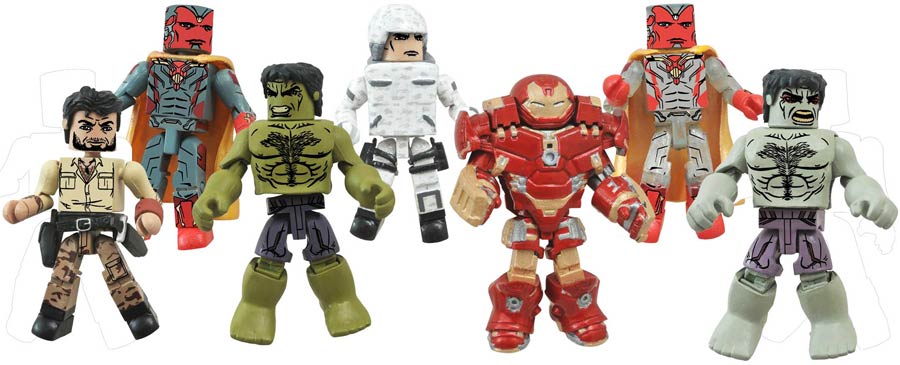 Marvel Minimates Series 63 Avengers Age Of Ultron Wave 2 Assortment Case