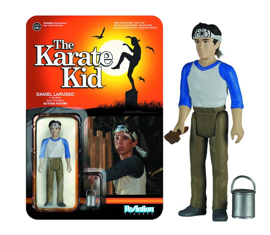 ReAction The Karate Kid Daniel Larusso 4-Inch Action Figure
